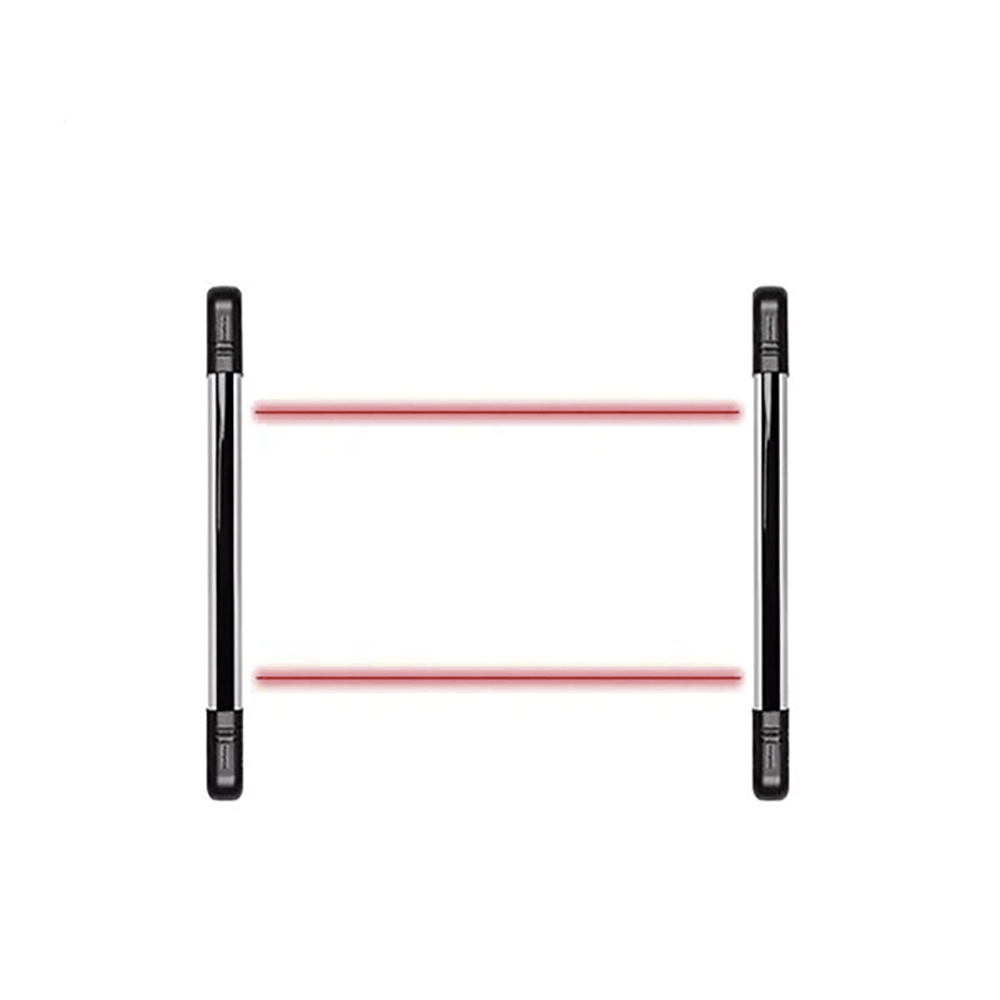 Sensor Barrera Infrarrojo Alámbrico 2 haces 100mtrs Intelbras