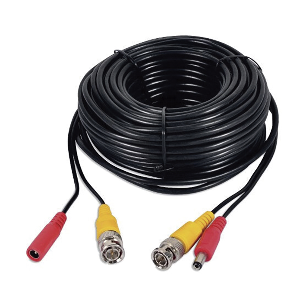 Cable para Cámara de Vigilancia 20M BNC y DC Procom