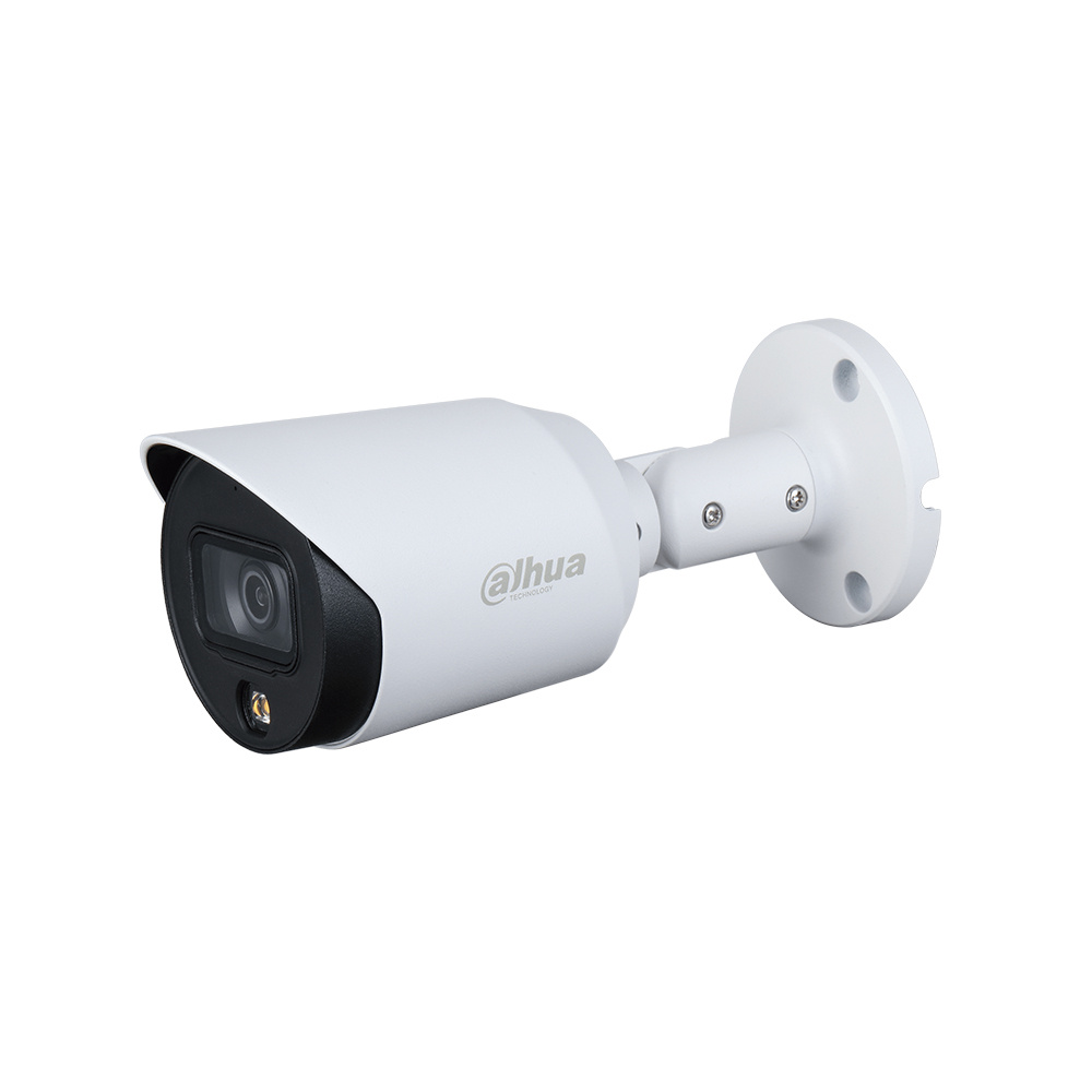 Cámara Bullet HDCVI 2MP 2.8mm Vision Nocturna 20m LED FullColor Metal IP67 Dahua