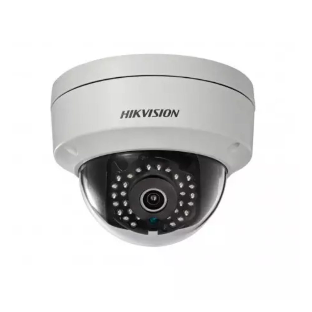 Cámara IP  MiniDomo IP 2MP IP67 WDR POE IR 20mt LF 2.8mm IK10 Hikvision