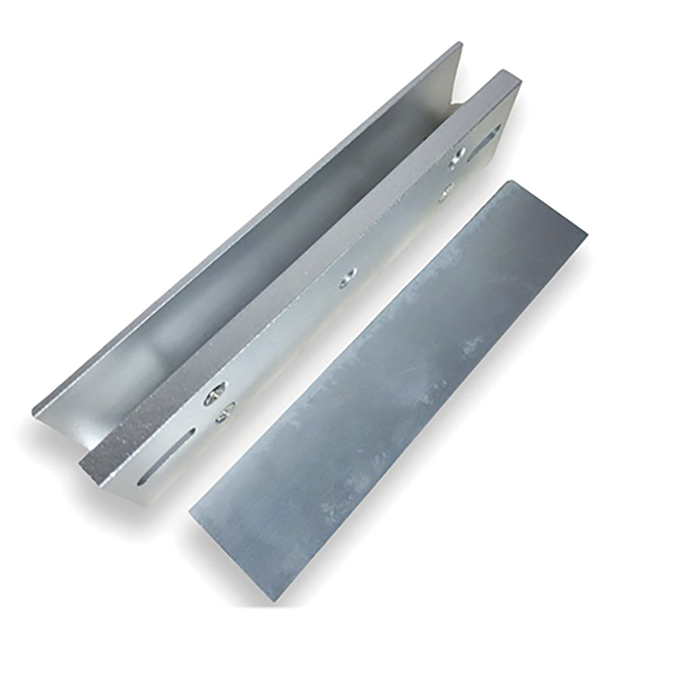 Soporte Tipo U Aluminio Puerta Vidrio Marco Cerradura Magnética 280 kg Procom