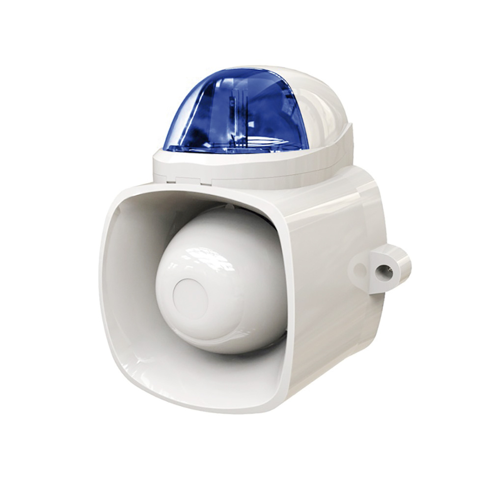 Sirena Luz Estroboscópica Entrada de Audio  Zudsec