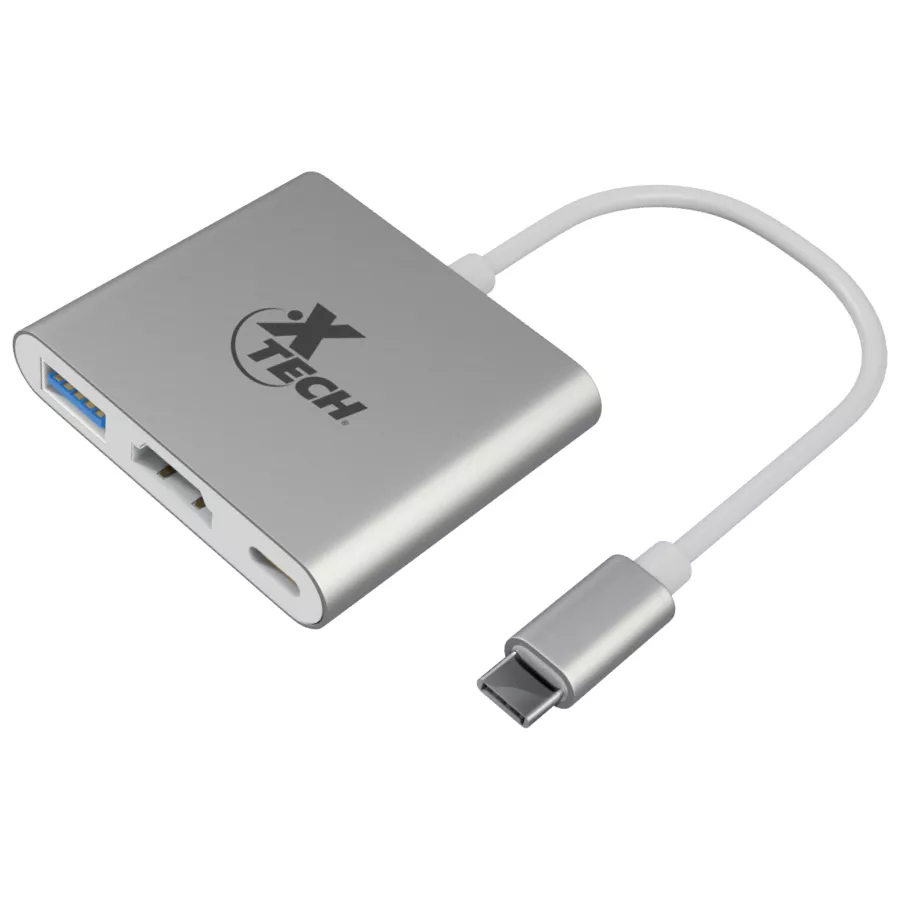 Xtech Adaptador de Vídeo USB Type C a HDMI (f) Type C