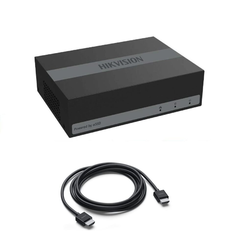 Video Granado E DVR 8 ch 1080p Lite 1U H.265 eSSD DVR Hikvision