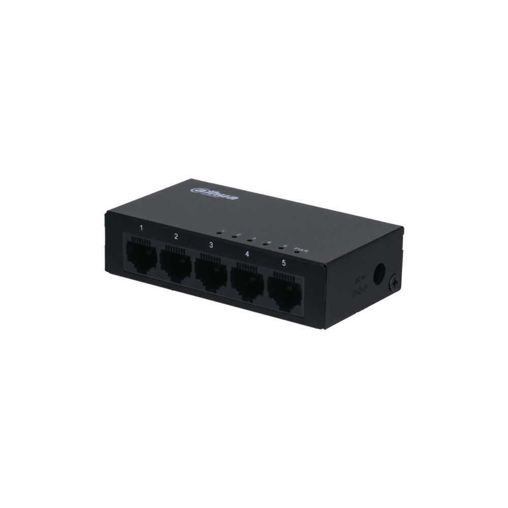 Switch Ethernet 5 Puertos Gigabit Dahua