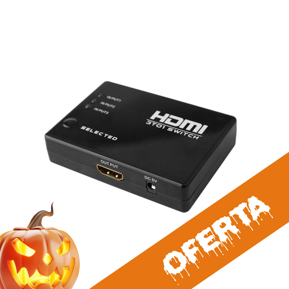 Switch HDMI 3x1 HDMI 4K Generico