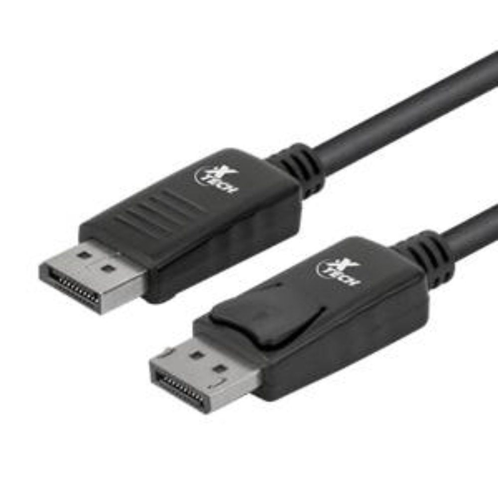 Cable con conector DisplayPort macho a DisplayPort macho, 32 AWG, Hasta 3840x2160 a 60Hz