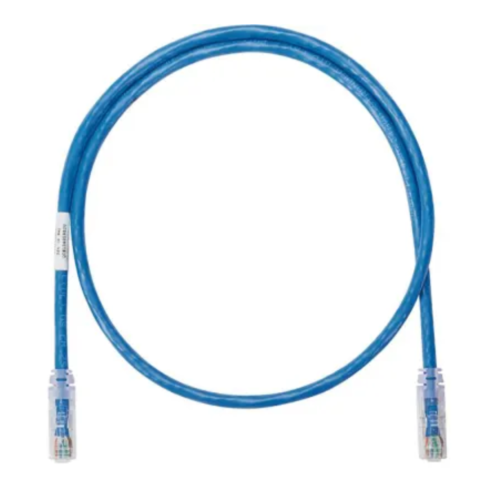 Cable de conexión UTP Cat 6A Conector Panduit NetKey NK6APC7BU