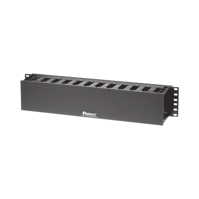 Organizador de Cables Horizontal PatchLink, Sencillo (Solo Frontal), Para Rack de 19in, 2UR Panduit