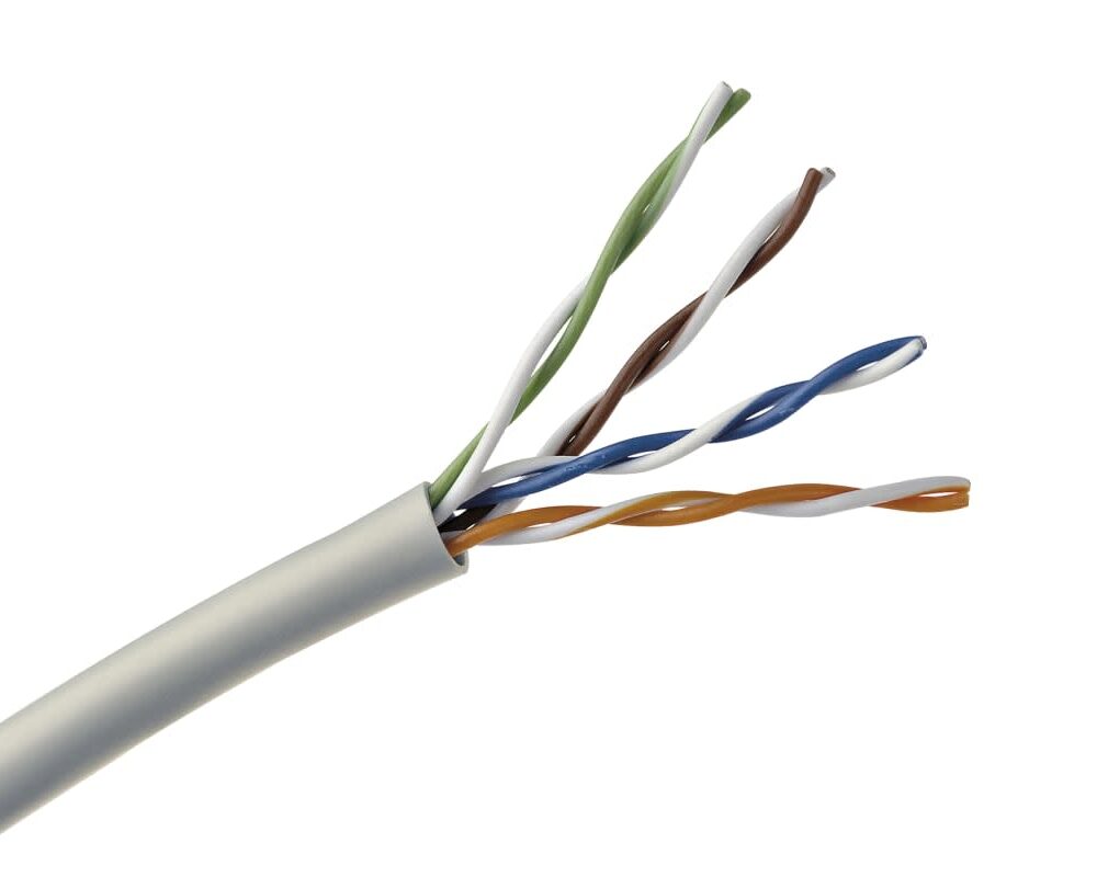 Cable FTP Categoría 6 Exterior 100% Cobre Apantallado Color Negro Generico