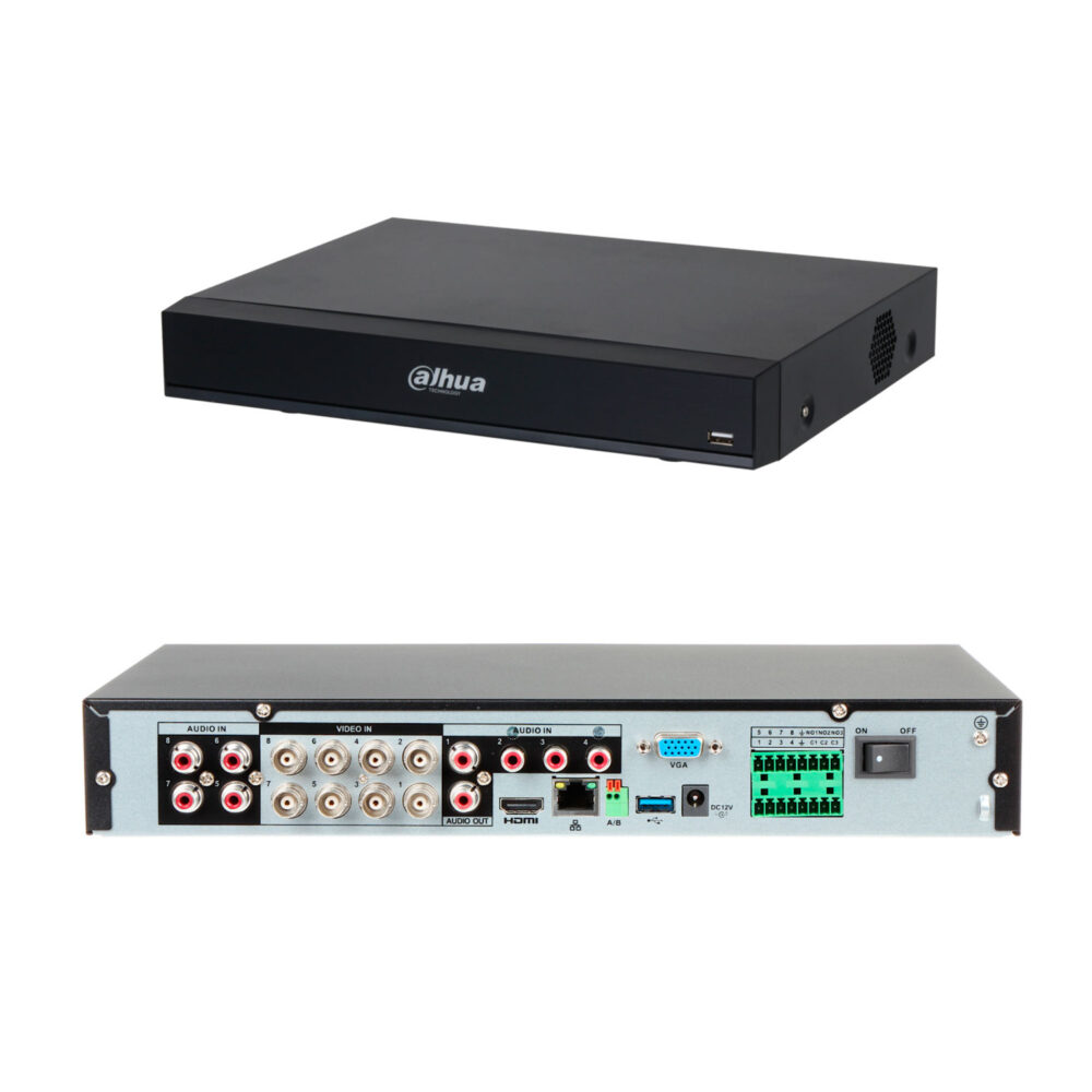 XVR 8CH 1080P 1HDD WIZSENSE ALARMA DAHUA