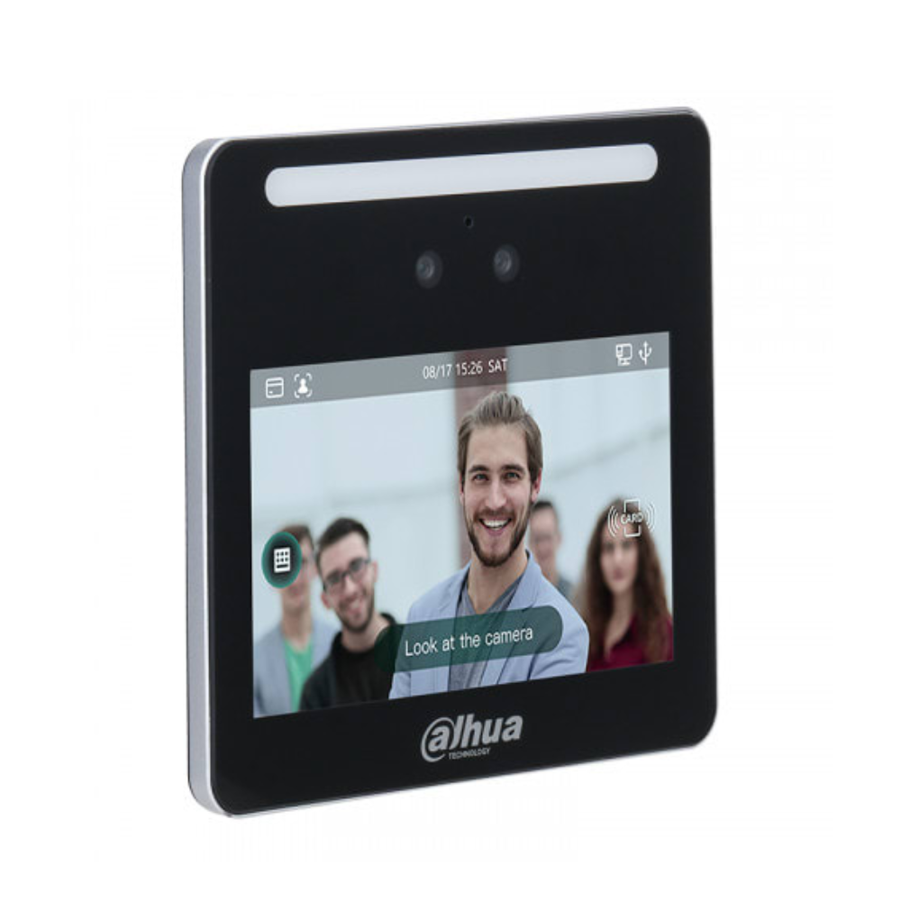 CONTROL DE ACCESO FACIAL TARJETA TOUCH BASE DAHUA