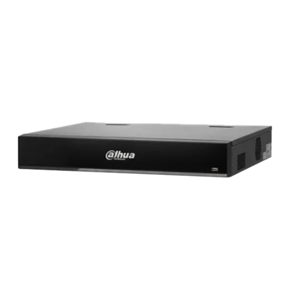 NVR 32CH 16POE SOPORTA 4HDD HASTA 16TB IA PRTECCION PERIMETRAL AN DAHUA