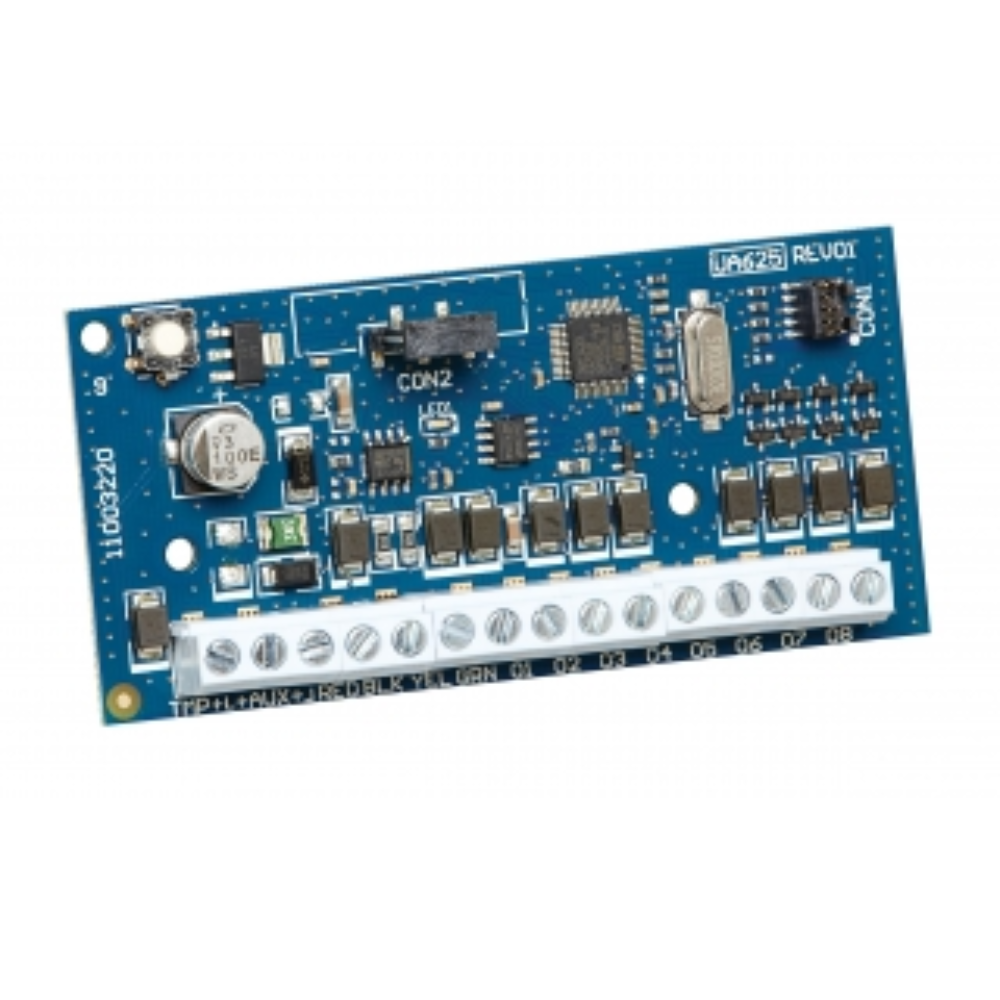 MODULO EXPANSION AUXILIAR BAJA CORRIENTE 8CH DSC