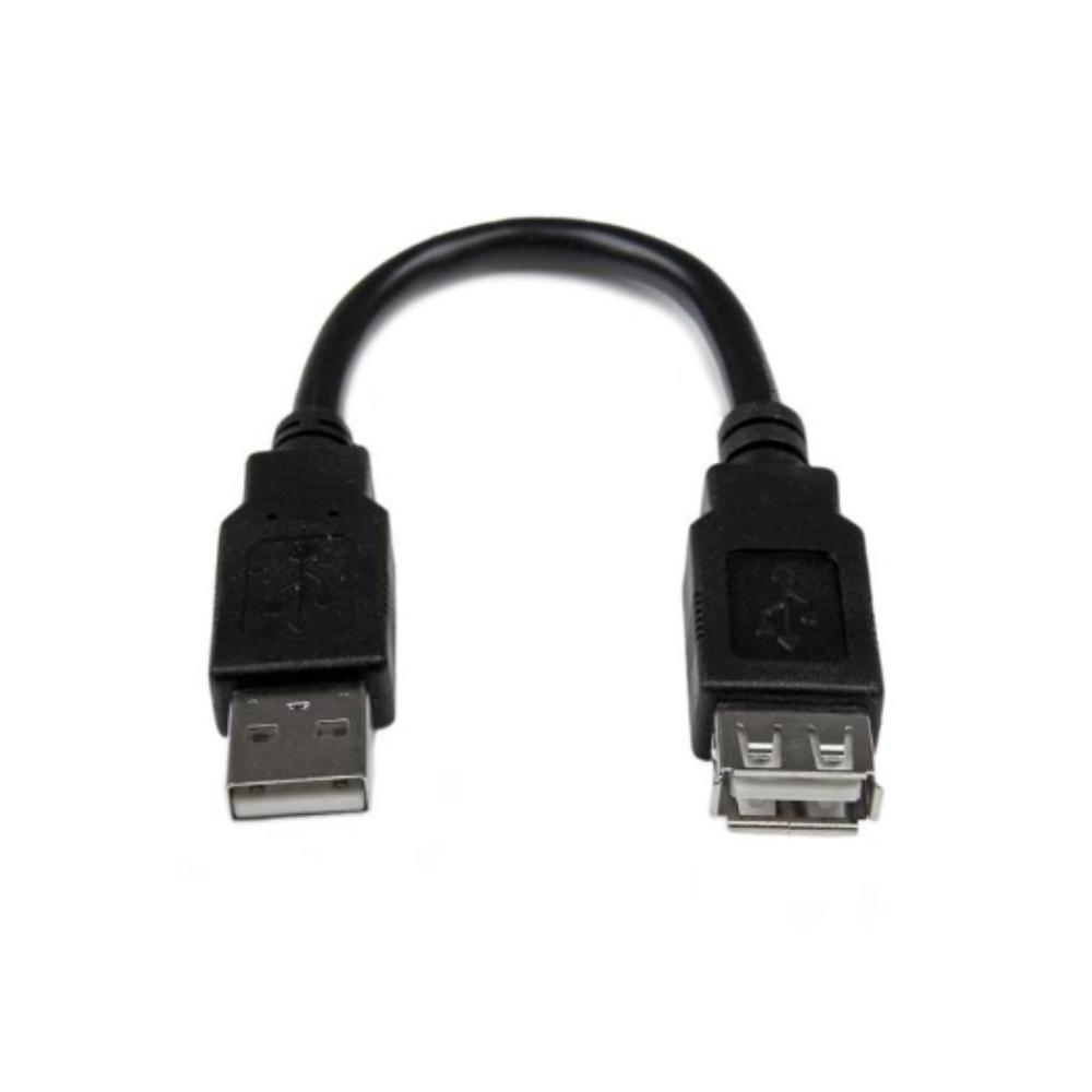 CABLE USB 2.0 DE HEMBRA A MACHO 15CM Procom