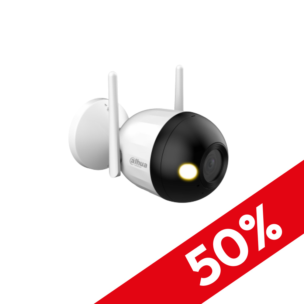 Cámara Bullet IP WIFI Full Color IP67 2MP DAHUA