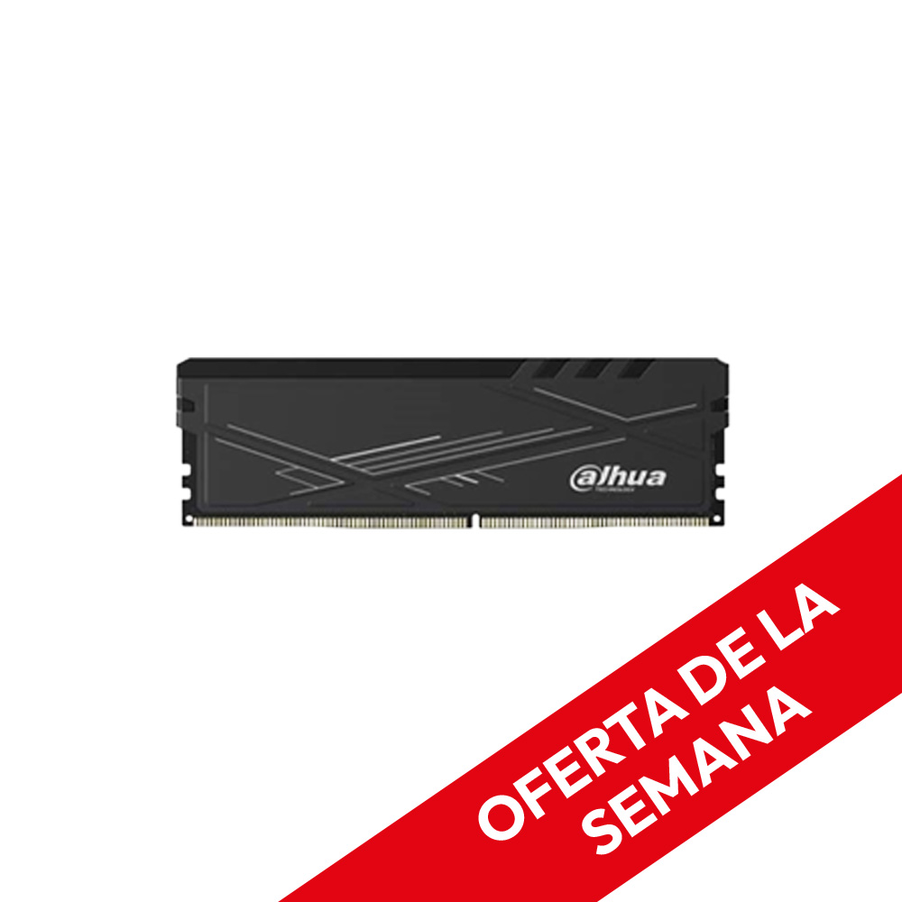 Memoria RAM UDIMM Desktop DDR5 16GB 6000MHZ C/disipador Negro