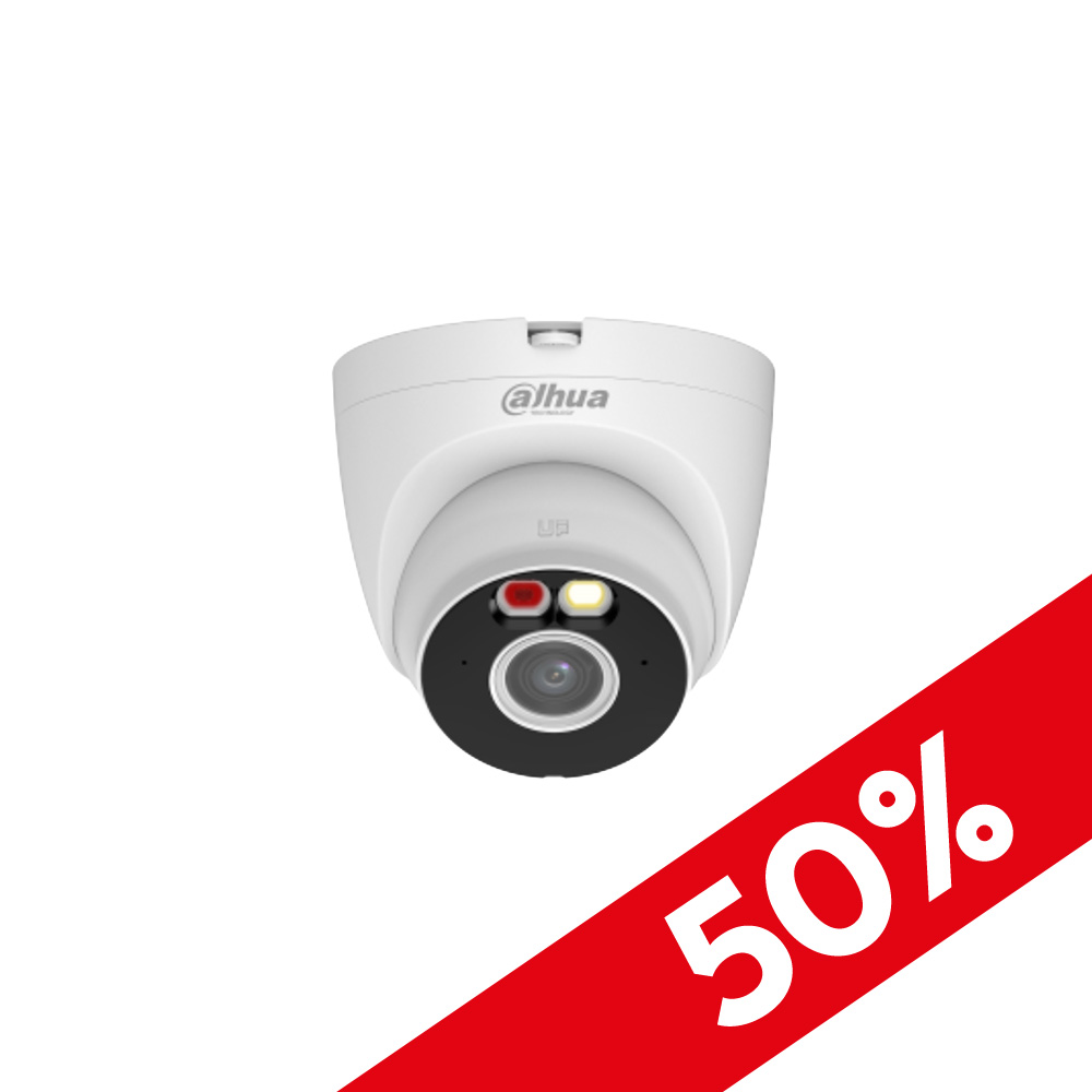 Cámara Turret Wi-Fi de 4MP con Luz Dual Duhua
