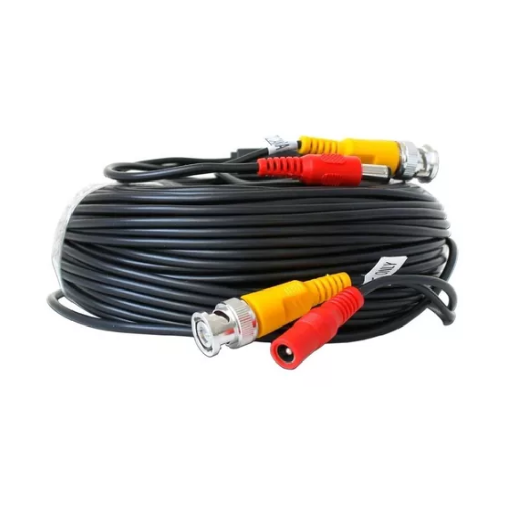 Cable Armado BNC + DC Macho Hembra 10M Procom