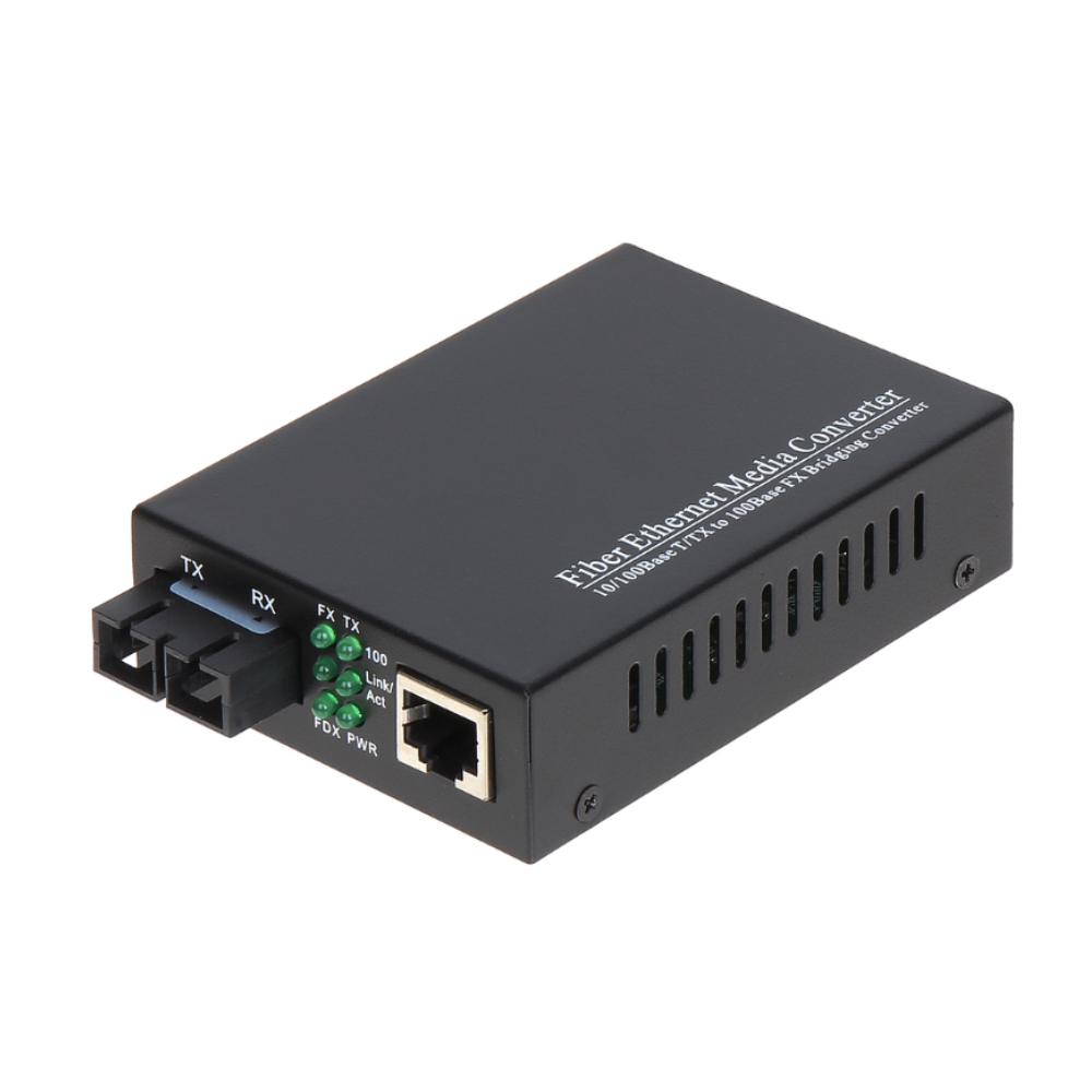 Convertidor de medios de fibra a Ethernet Monomodo SFP Procom