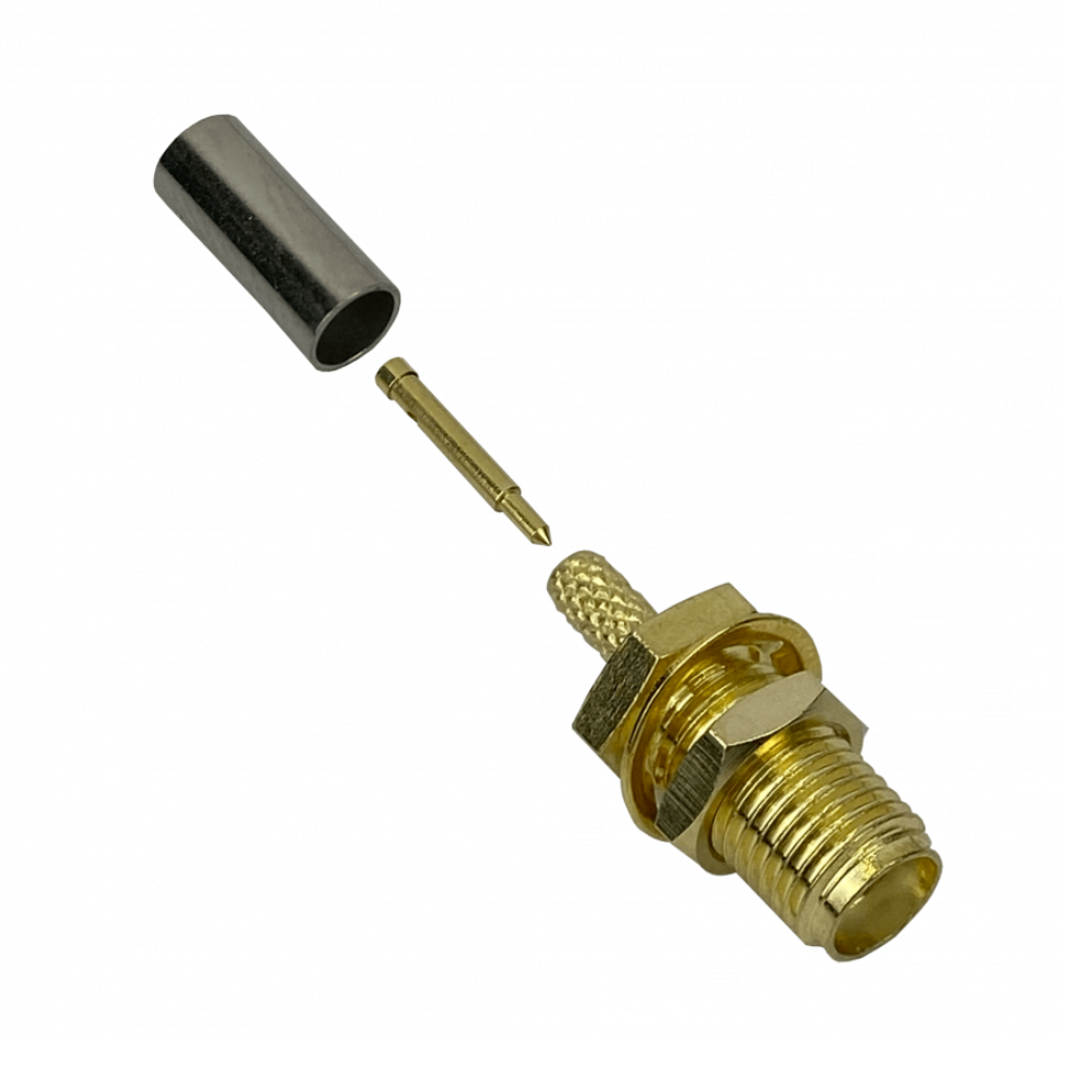 Conector Coaxial Crimpeable