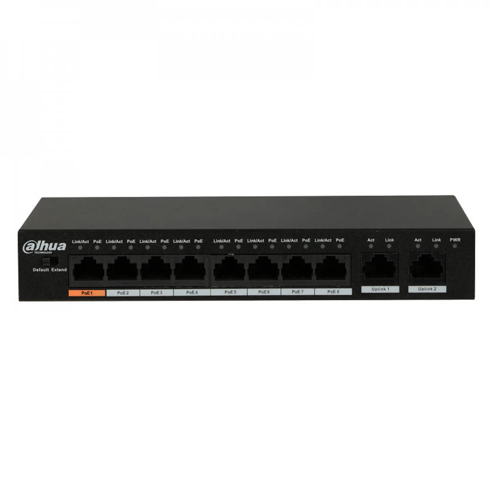 Switch Dahua 8 Puertos PoE