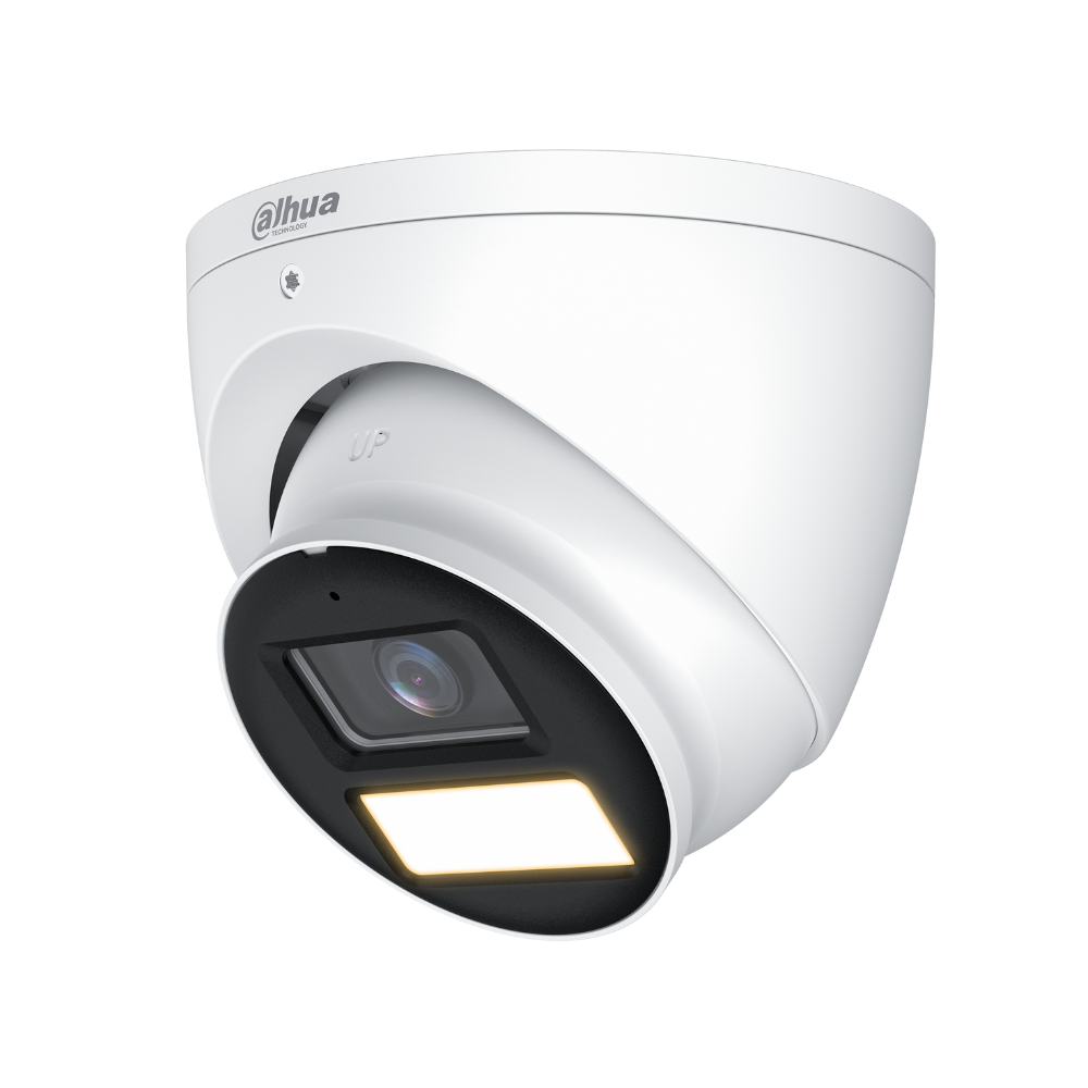 Cámara Domo Full-Color Dahua de 5MP, LED 40m, Lente 2.8mm