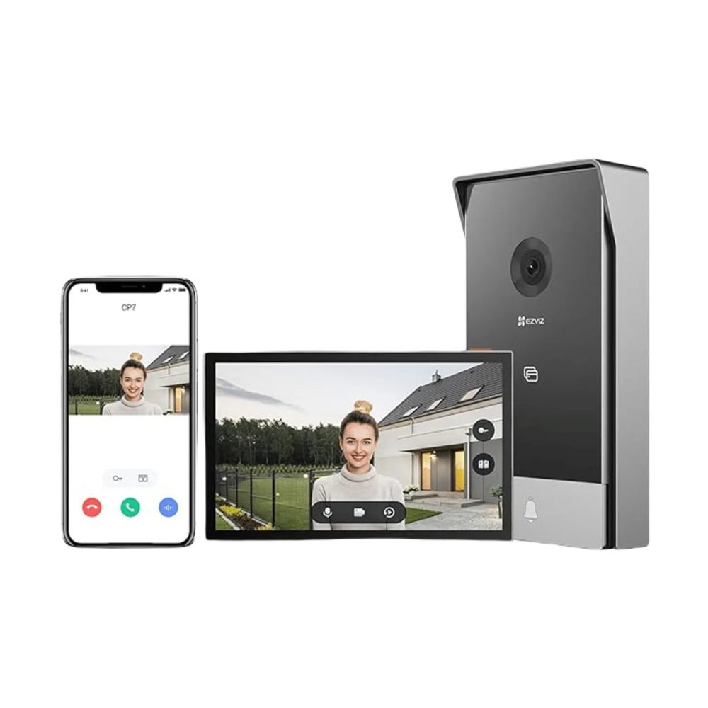 Video portero con pantalla wifi 2 hilos 3mp Ezviz