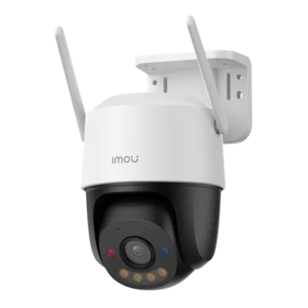 Cámara Cruiser Dual de 10MP exterior PT lente fijo de 5MP y lente PT de 5MP iluminación máxima de hasta 30m