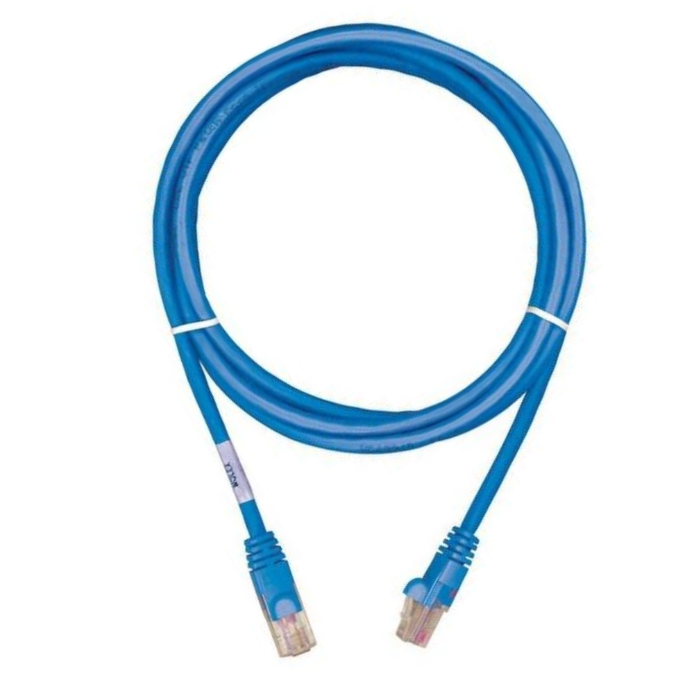 Patch cord azul cat5e UTP 26awg 3.5M