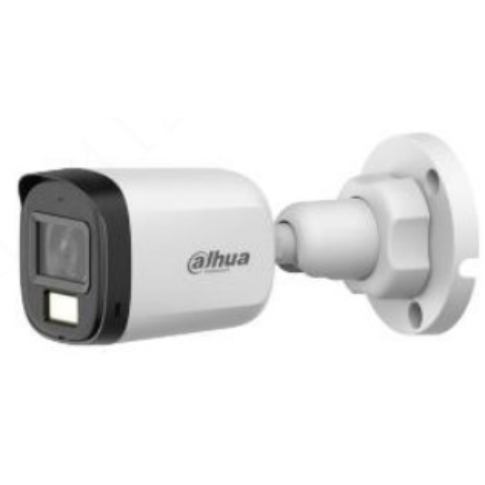 Cámara tipo bala de 2 MP con infrarrojos HDCVI y foco fijo Dahua
