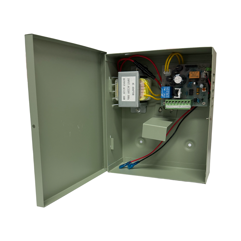 FUENTE DE PODER PARA BATERIA DE RESPALDO CONTROL DE ACCESO 12V 3A